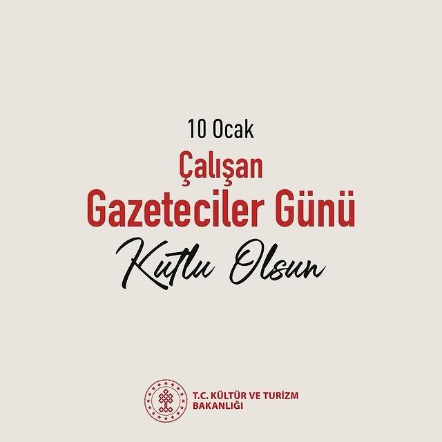 Çalışan Gazeteciler Günü Kutlu Olsun!