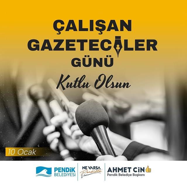 10 Ocak Çalışan Gazeteciler Günü Kutlaması