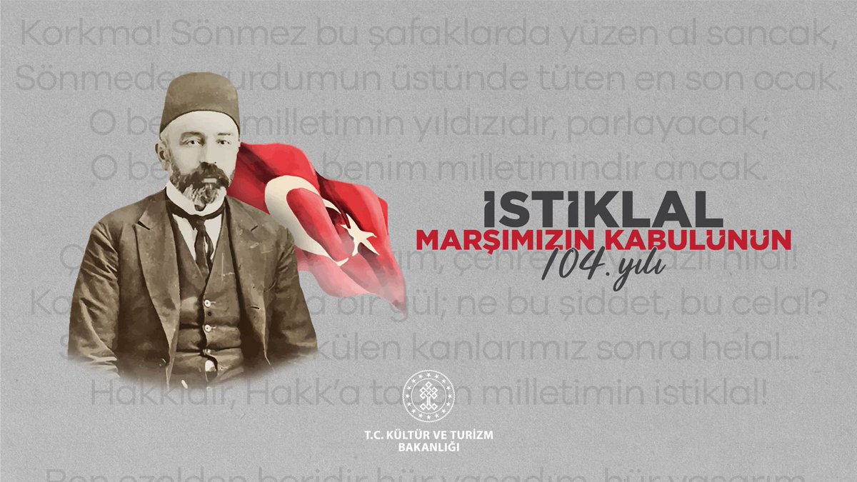Manisa'da İstiklal Marşı'nın Kabulünün 104. Yılı Anıldı