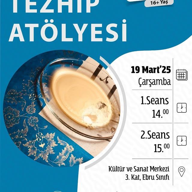 Gaziosmanpaşa'da Geleneksel Süslenme Sanatı Atölyesi Başlıyor