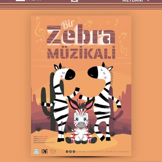 Kocaeli'de Çocuklar İçin Zebra Müzikali Sahnelenecek