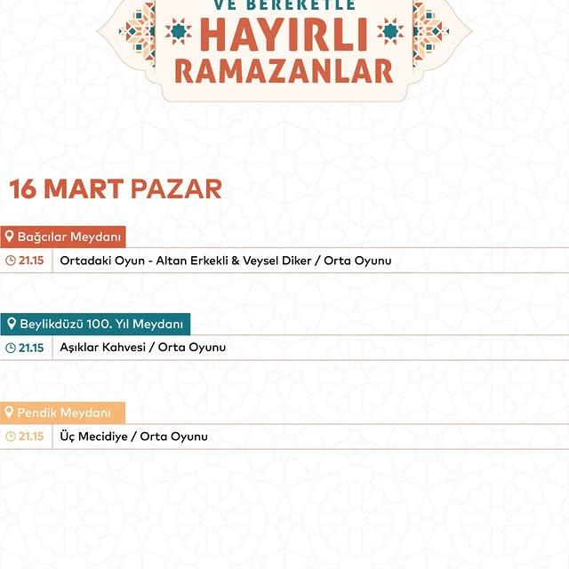 İstanbul Meydanlarında Orta Oyunlarla Ramazan Coşkusu Devam Ediyor