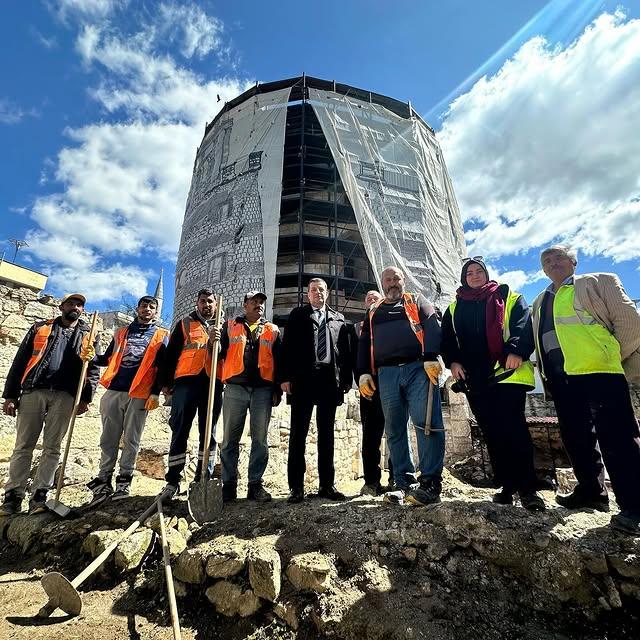 Edirne'de Makedon Kulesi ve Ören Yeri Restorasyonu Ziyareti