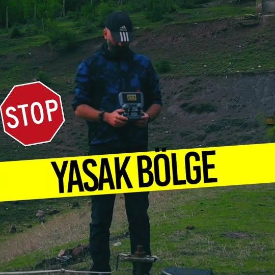 Artvin'deki NATO Cephaneliğinde Drone ile Görüntüleme
