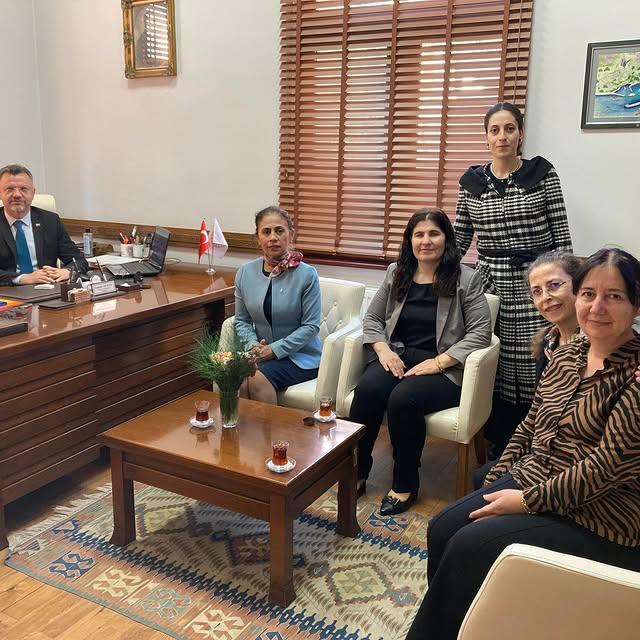 Aydın İl Halk Kütüphanesi Müdürleri İş Birliği ve Gelişim Konusunda Toplantı