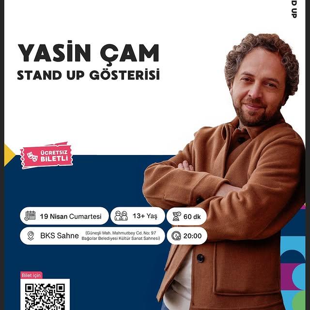 Yasin Çam Stand-up Gösterisi Bağcılar’da