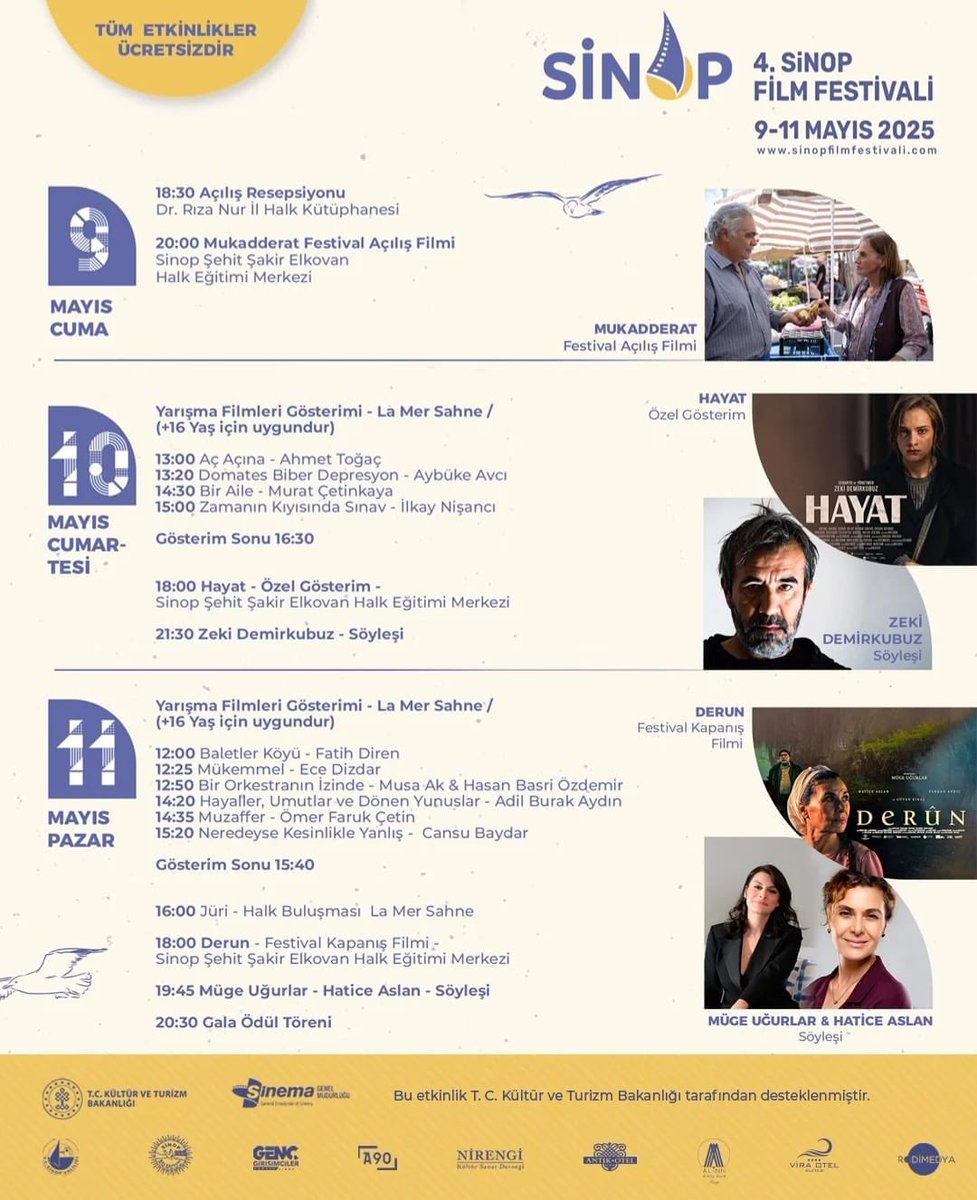 4. Sinop Film Festivali Takvimi Açıklandı