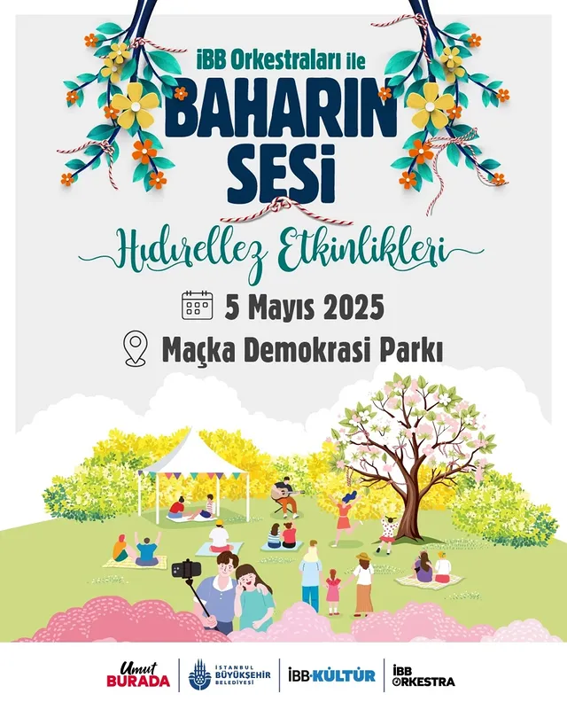 İBB, Maçka Demokrasi Parkı'nda Hıdırellez Etkinliğiyle Baharı Coşkuyla Karşılıyor