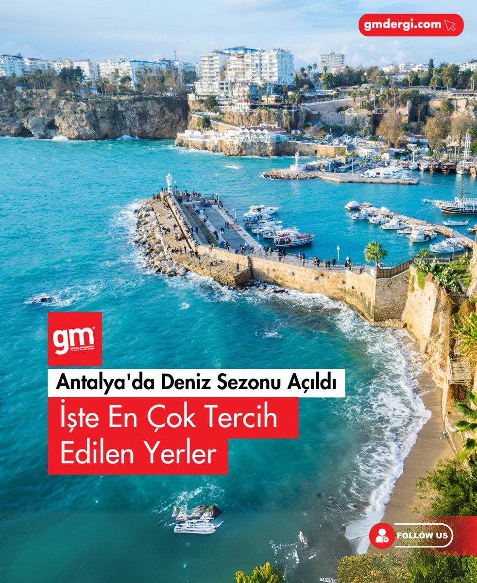 Antalya’da Turizm Sezonu Deniz Açılışıyla Başladı