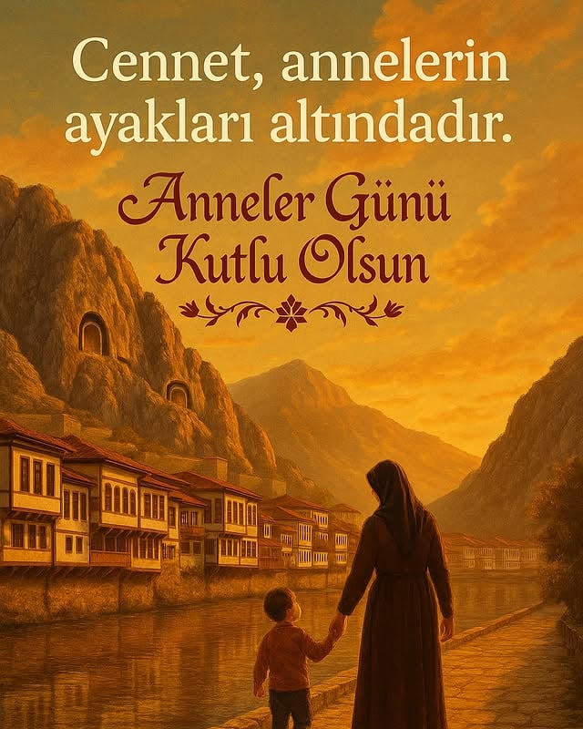 Amasya'da Annelere Özel Kutlama
