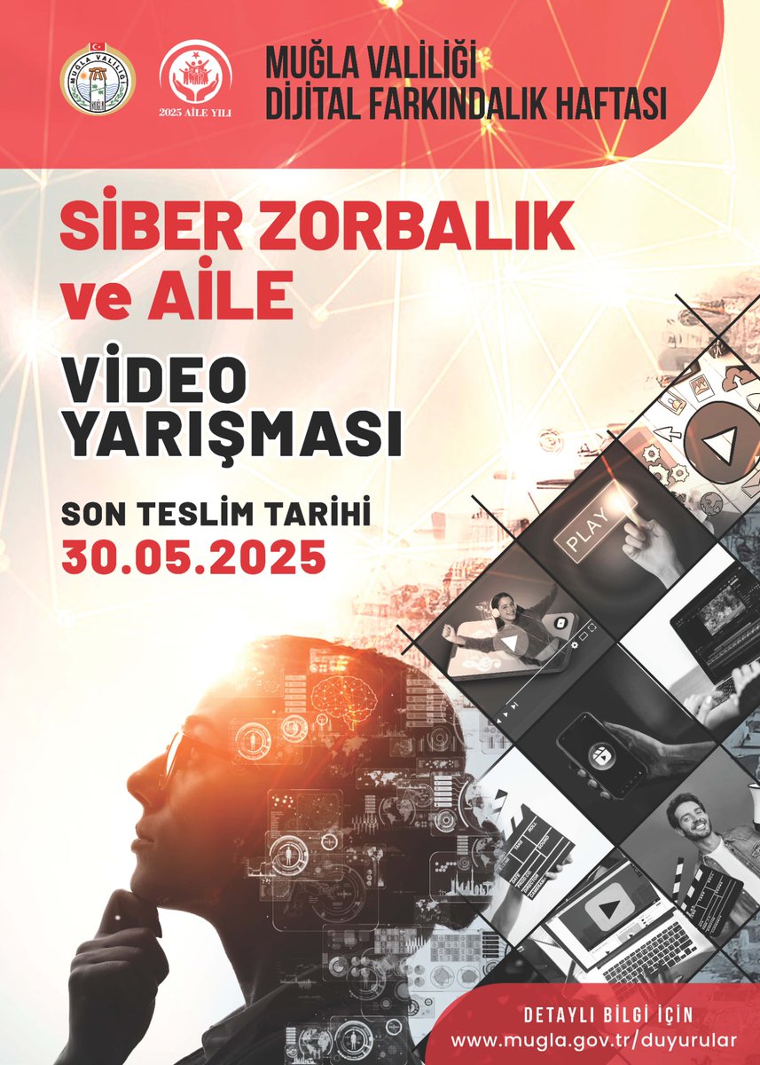 Muğla'da Aile Yılı Etkinlikleri: Siber Zorbalık Farkındalık Video Yarışması