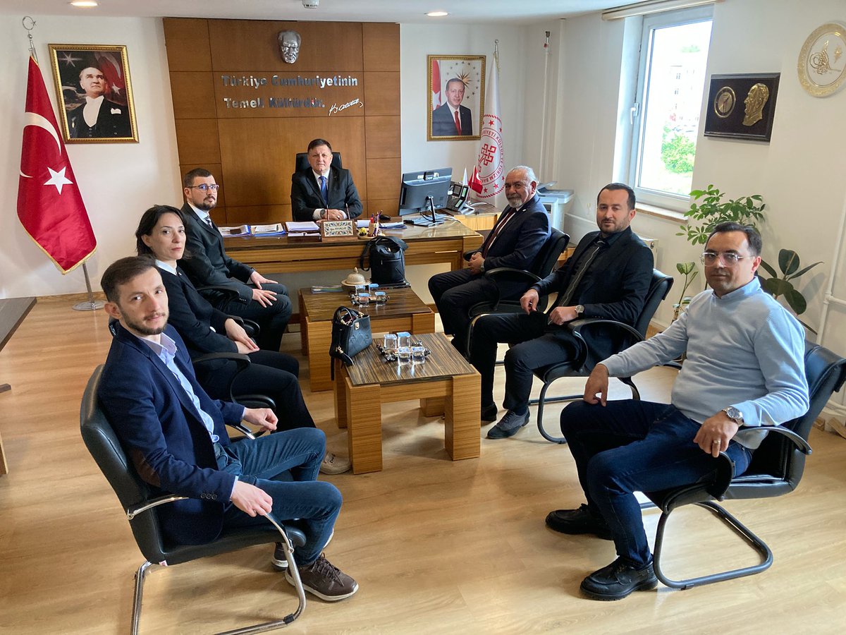 Ordu Eczacı Odası, İl Kültür ve Turizm Müdürlüğünü Ziyaret Etti