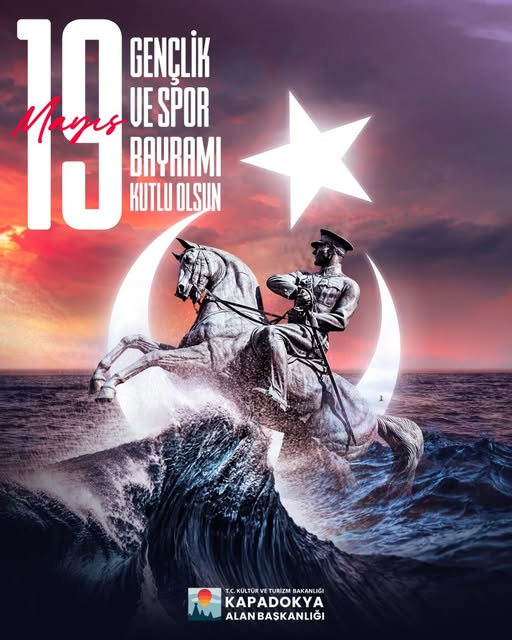 Kapadokya'da 19 Mayıs Atatürk'ü Anma, Gençlik ve Spor Bayramı Kutlandı