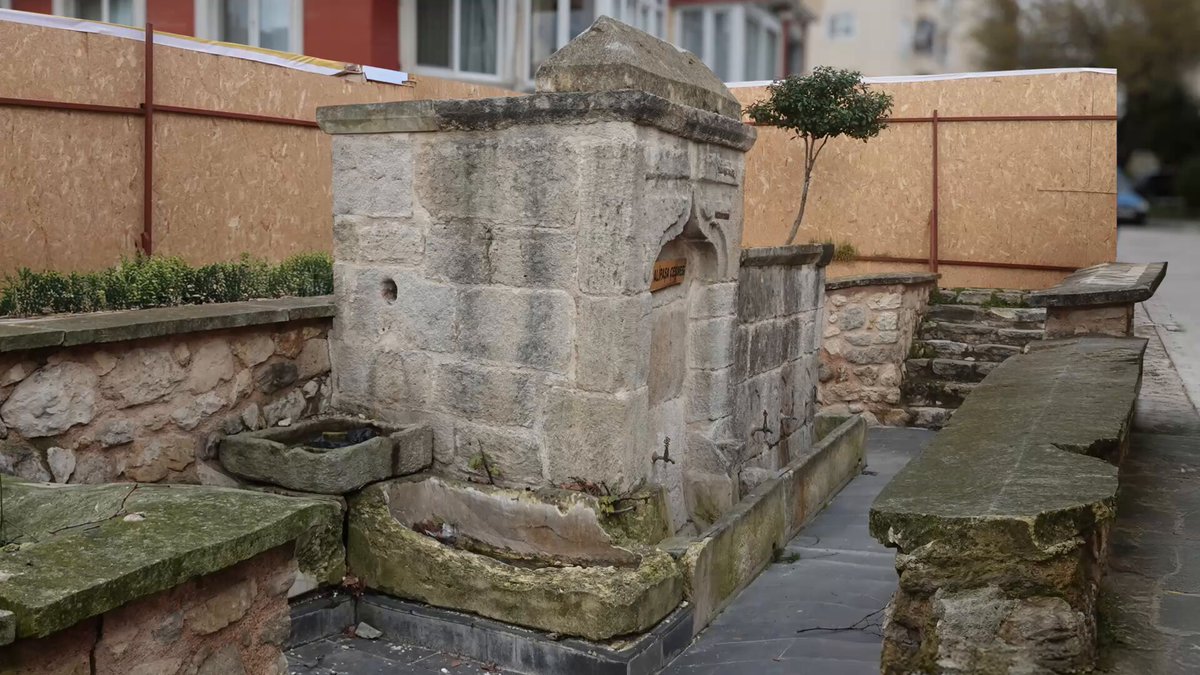 İstanbul'da 218 Yıllık Tarihi Çeşme Restore Edildi