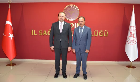 Aydın Kültür ve Turizm Müdürü, İl Sağlık Müdürü'nü Ziyaret Etti
