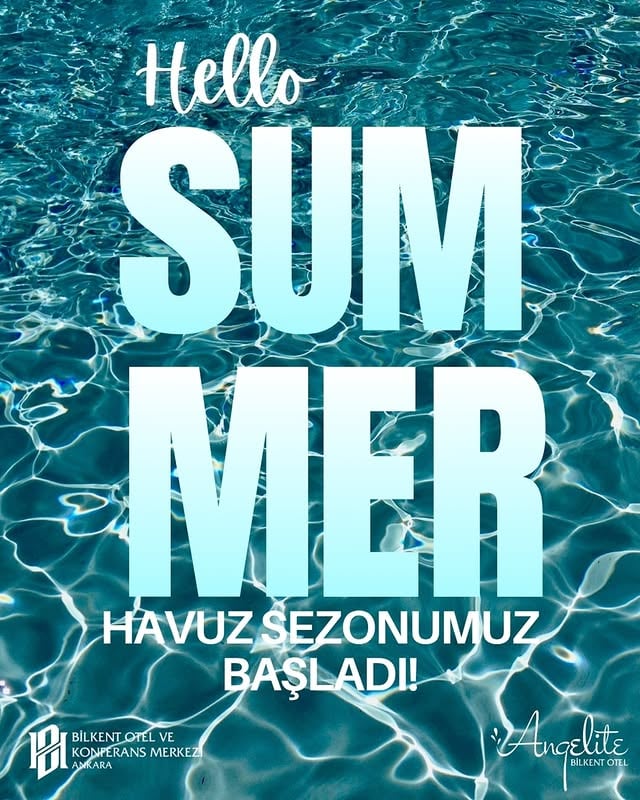 Bilkent Otel'de Yaz Sezonu Başladı