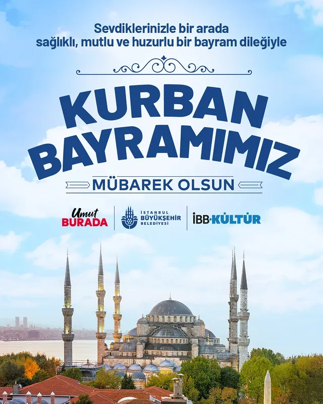 İstanbul Büyükşehir Belediyesi Bayram Mesajı Yayınladı