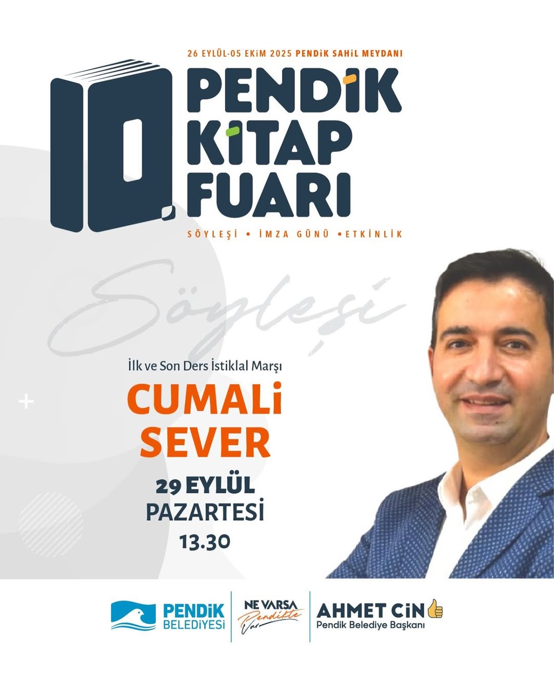 Pendik'te 10. Kitap Fuarı Açıldı: Üç Gün Boyunca Edebiyat Rüzgarı Esecek