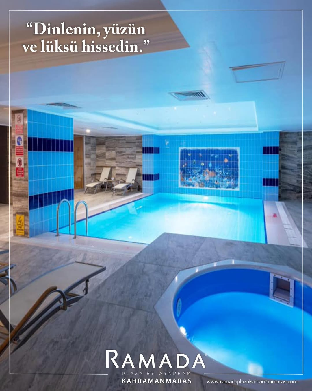 Ramada Plaza Kahramanmaraş'ta Kapalı Havuz Keyfi