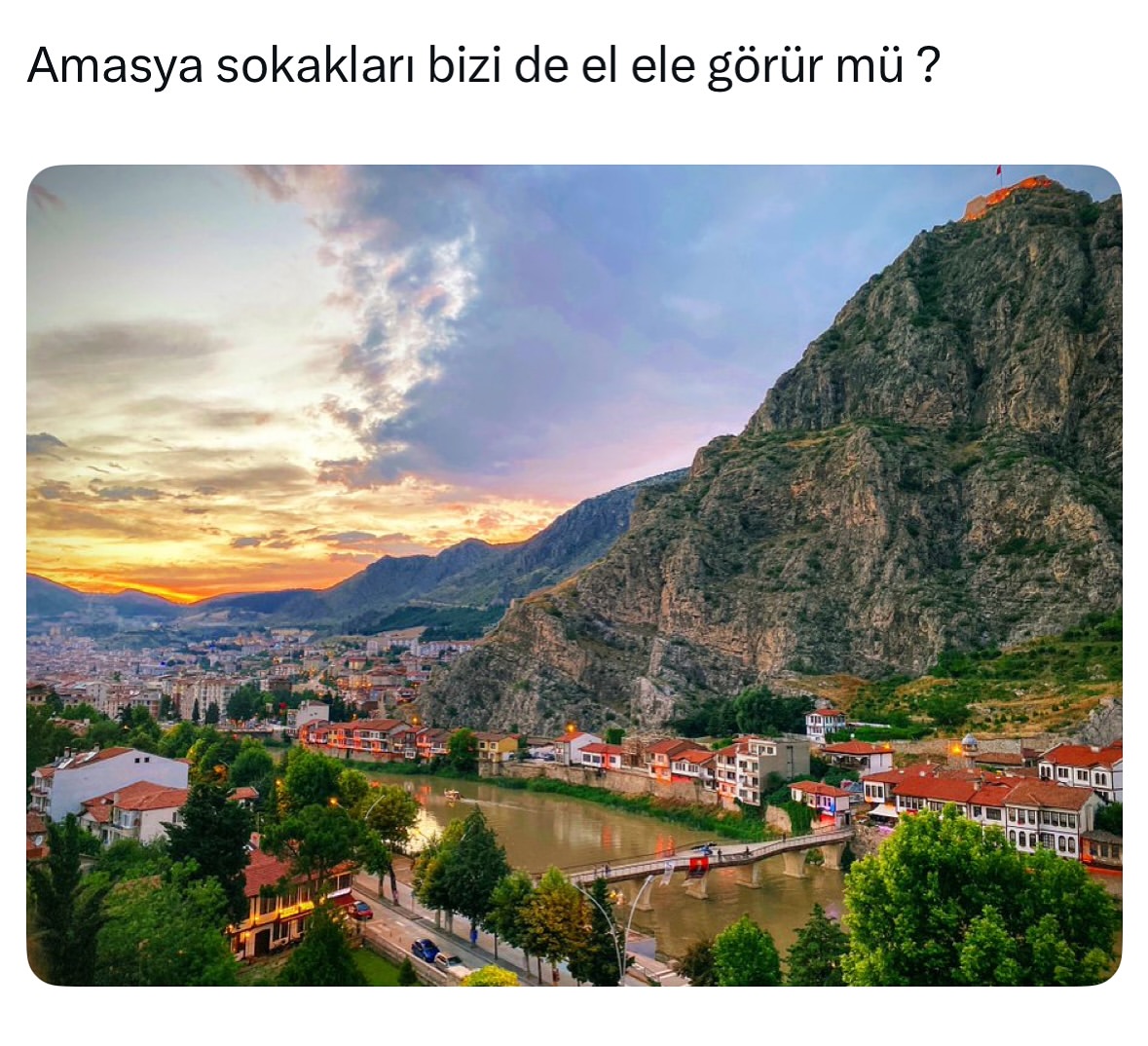 Amasya'da Sosyal Medya Üzerinden Gizemli Bir Çağrı