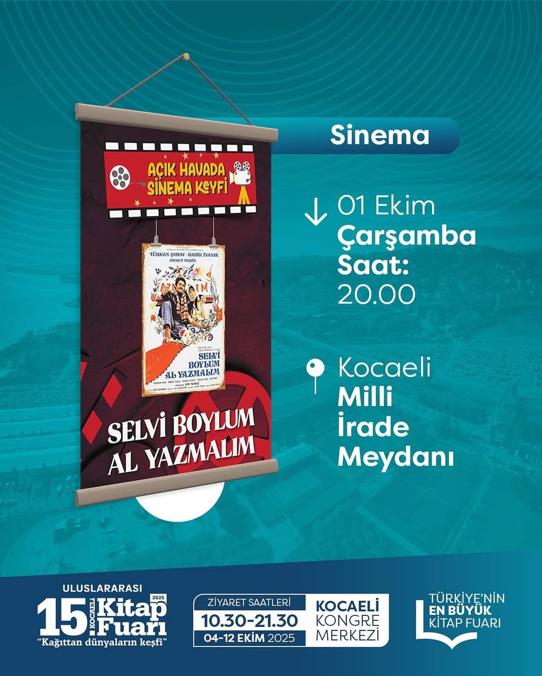 Kocaeli'de Açık Hava Sinemasında 