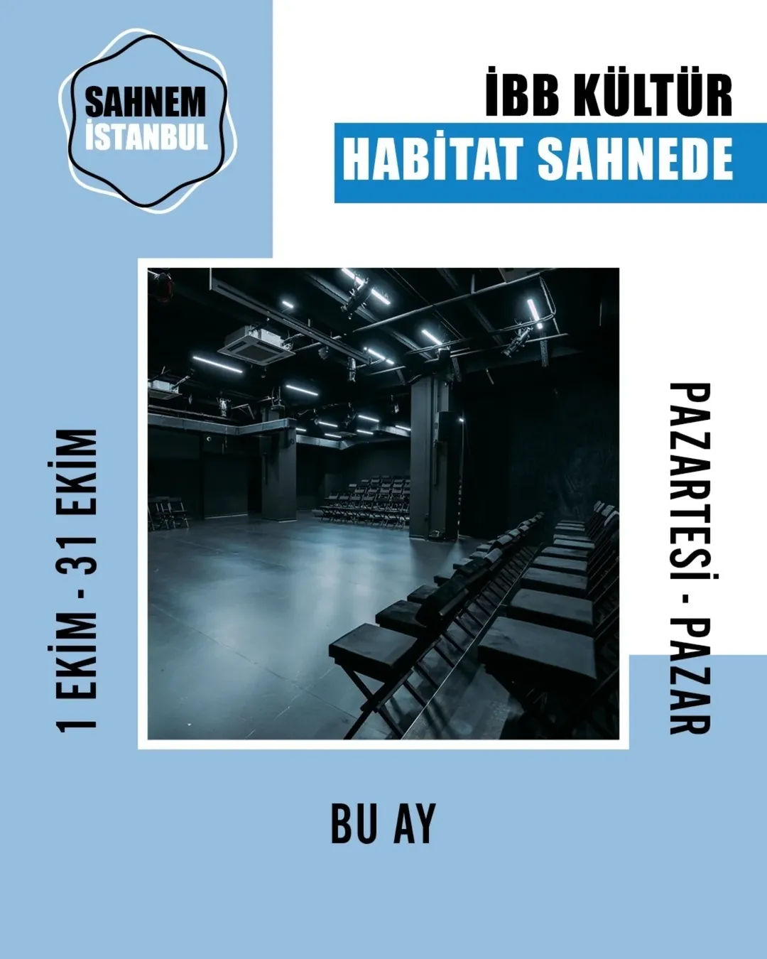Habitat Sahne'de Ekim Ayı Tiyatro Programı Açıklandı