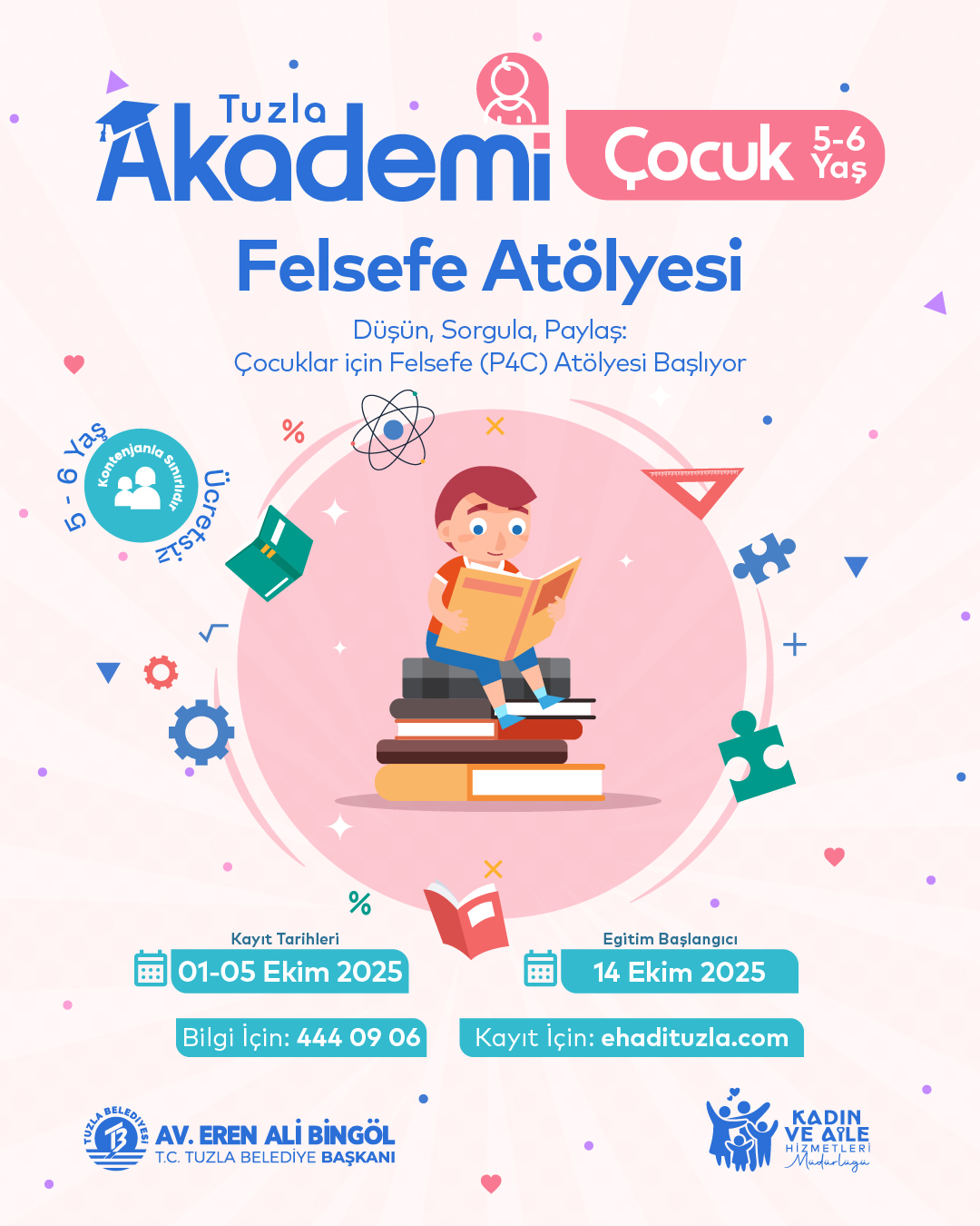 İstanbul Tuzla'da Minikler İçin Felsefe Atölyesi Başlıyor