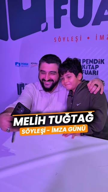 Pendik 10. Kitap Fuarı'nda Melih Tuğtağ Okurlarla Buluştu