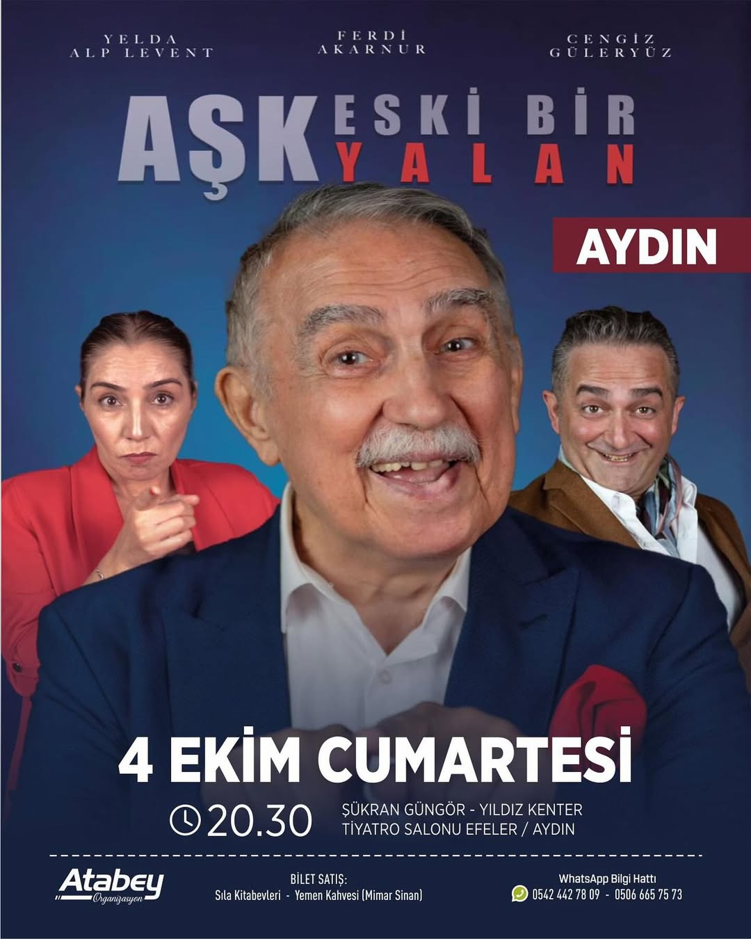 Aydın Kültür Sanat'tan Tiyatro Bileti Çekilişi
