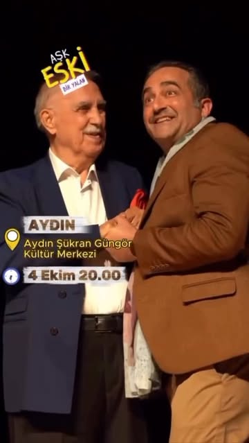 Aşk Eski Bir Yalan Komedisi Aydın'da Sahnelenecek
