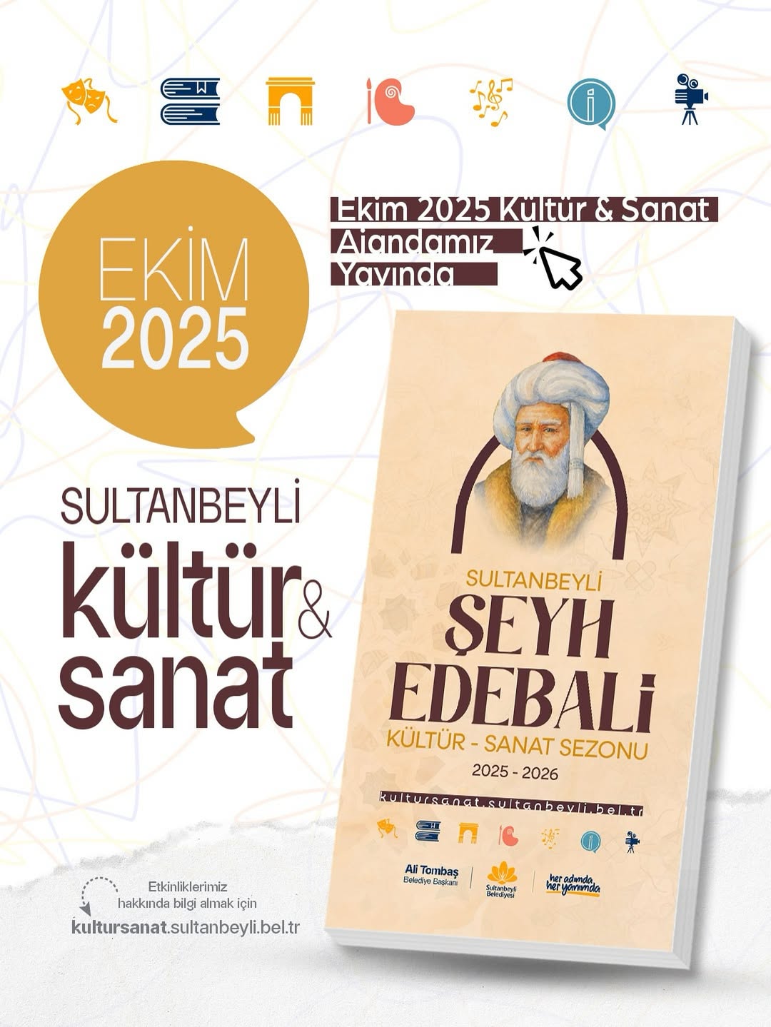 Sultanbeyli Belediyesi Ekim Ayı Kültür Sanat Etkinlikleri Açıklandı