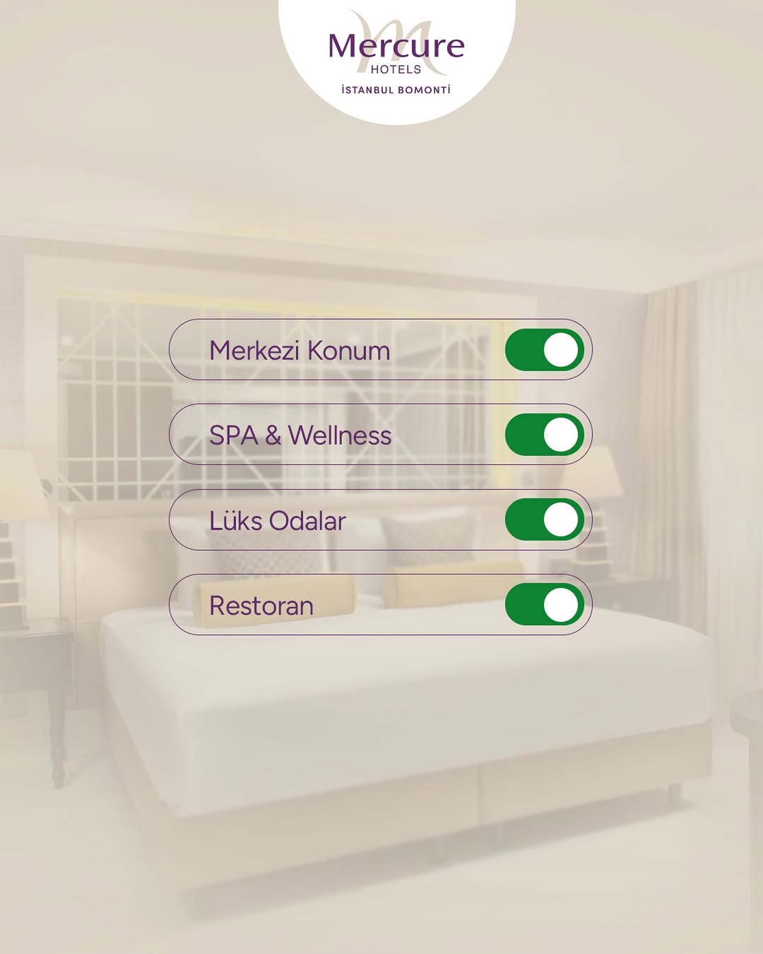 Mercure Hotel İstanbul City Bosphorus, Şehrin Kalbinde Huzurlu Bir Konaklama Sunuyor