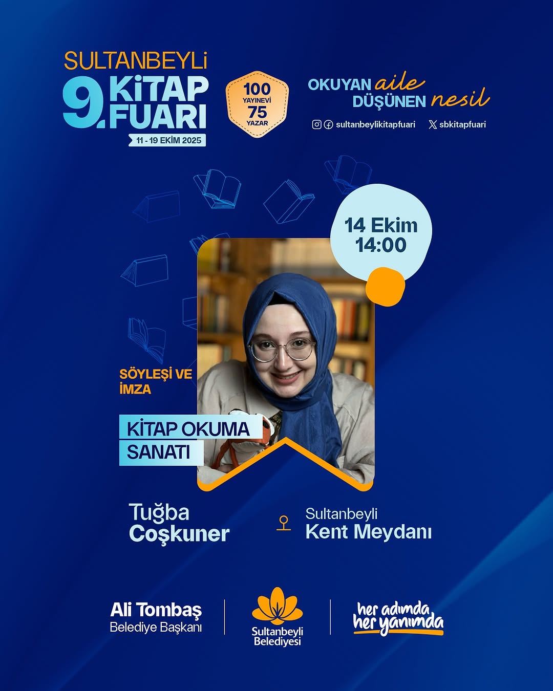 Tuğba Coşkuner, Sultanbeyli 9. Kitap Fuarı'nda Okurlarıyla Buluşacak