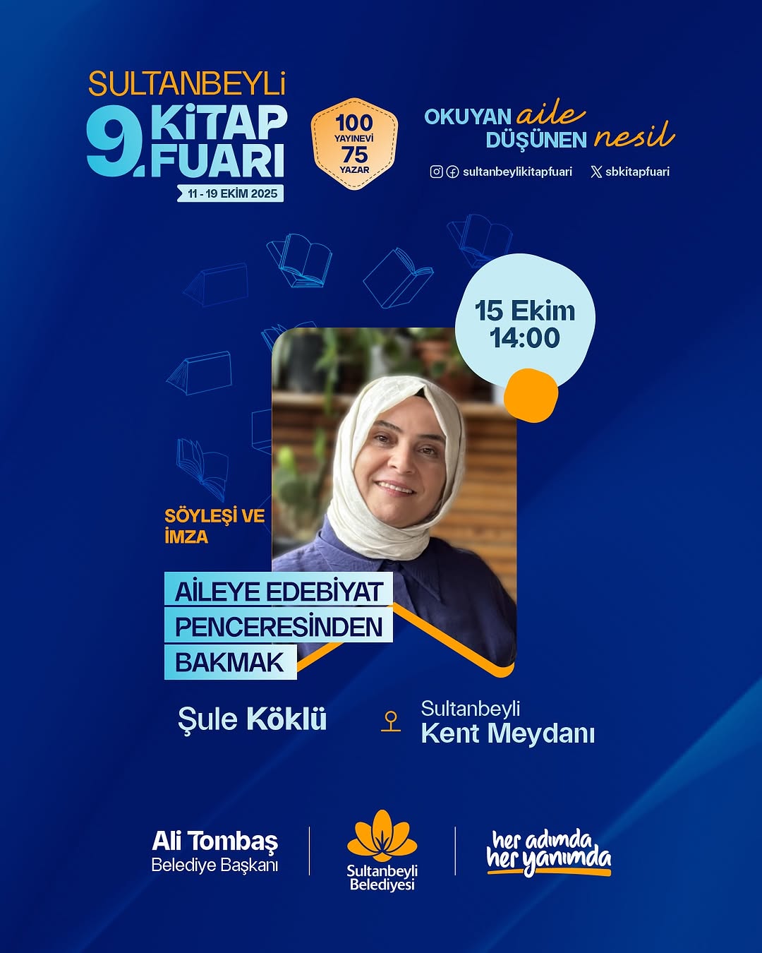 Sultanbeyli Kitap Fuarı'nda Şule Köklü Etkinliği