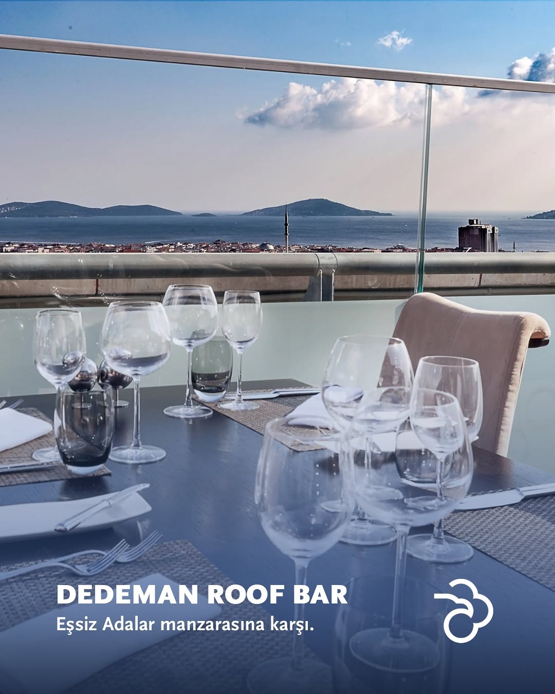 Dedeman Bostancı'nın Çatı Restoranından Adalar Manzaralı Lezzet Deneyimi