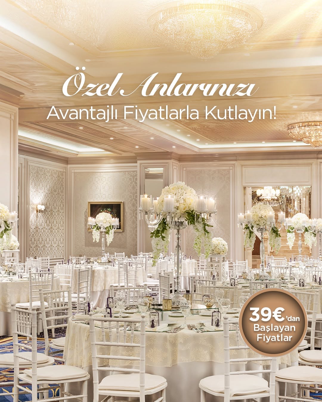 Elite World İstanbul Florya'da Özel Etkinlikler İçin Fırsat Dönemi