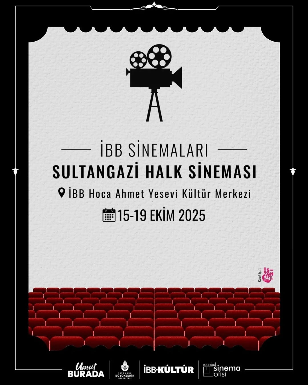 Sultangazi'de Sinema Rüzgarı: Halk Sineması Perdelerini Açıyor