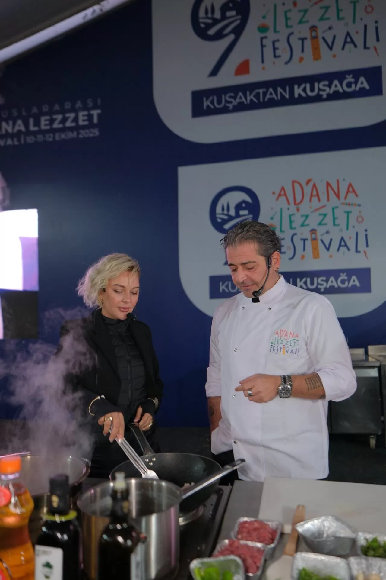 Adana Lezzet Festivali'nde Şef Hazer Amani'nin Orzo Workshopu İlgi Gördü