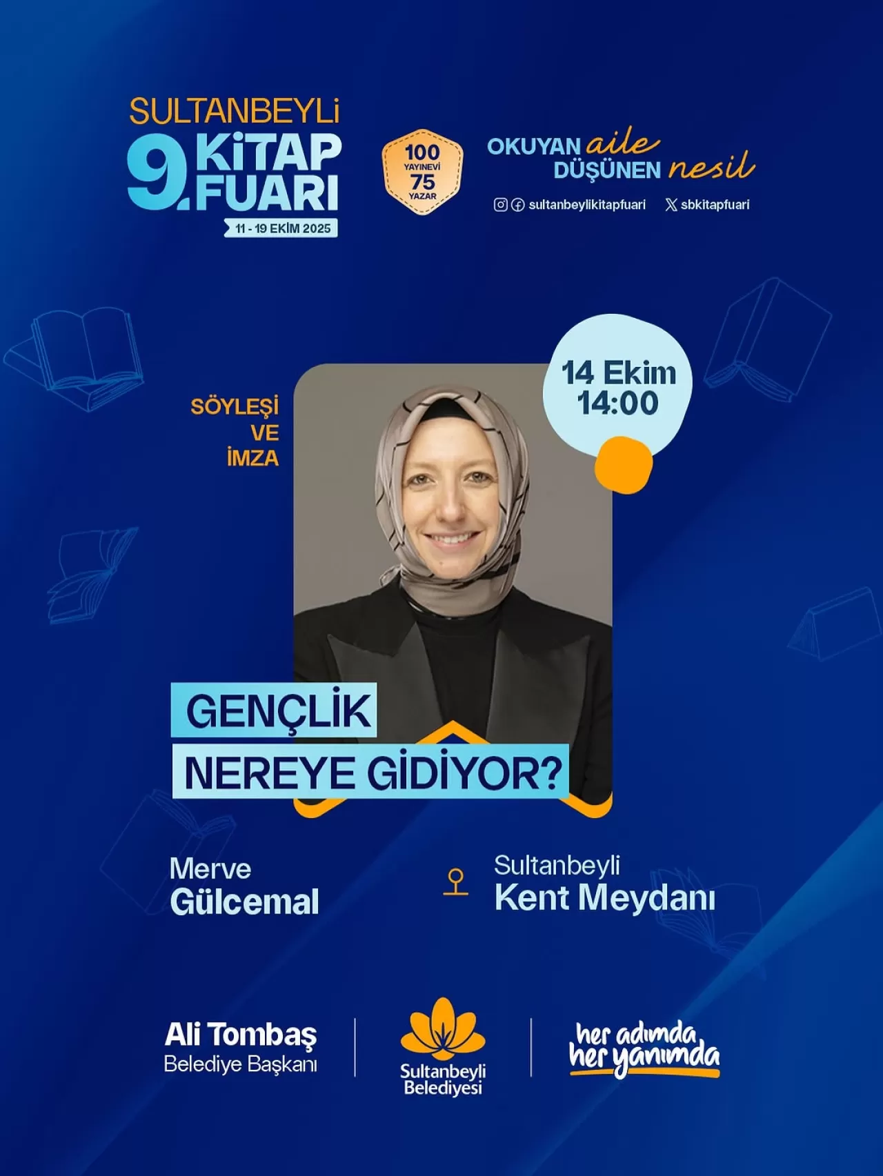 Merve Gülcemal, Sultanbeyli 9. Kitap Fuarı'nda Okurlarıyla Buluşacak