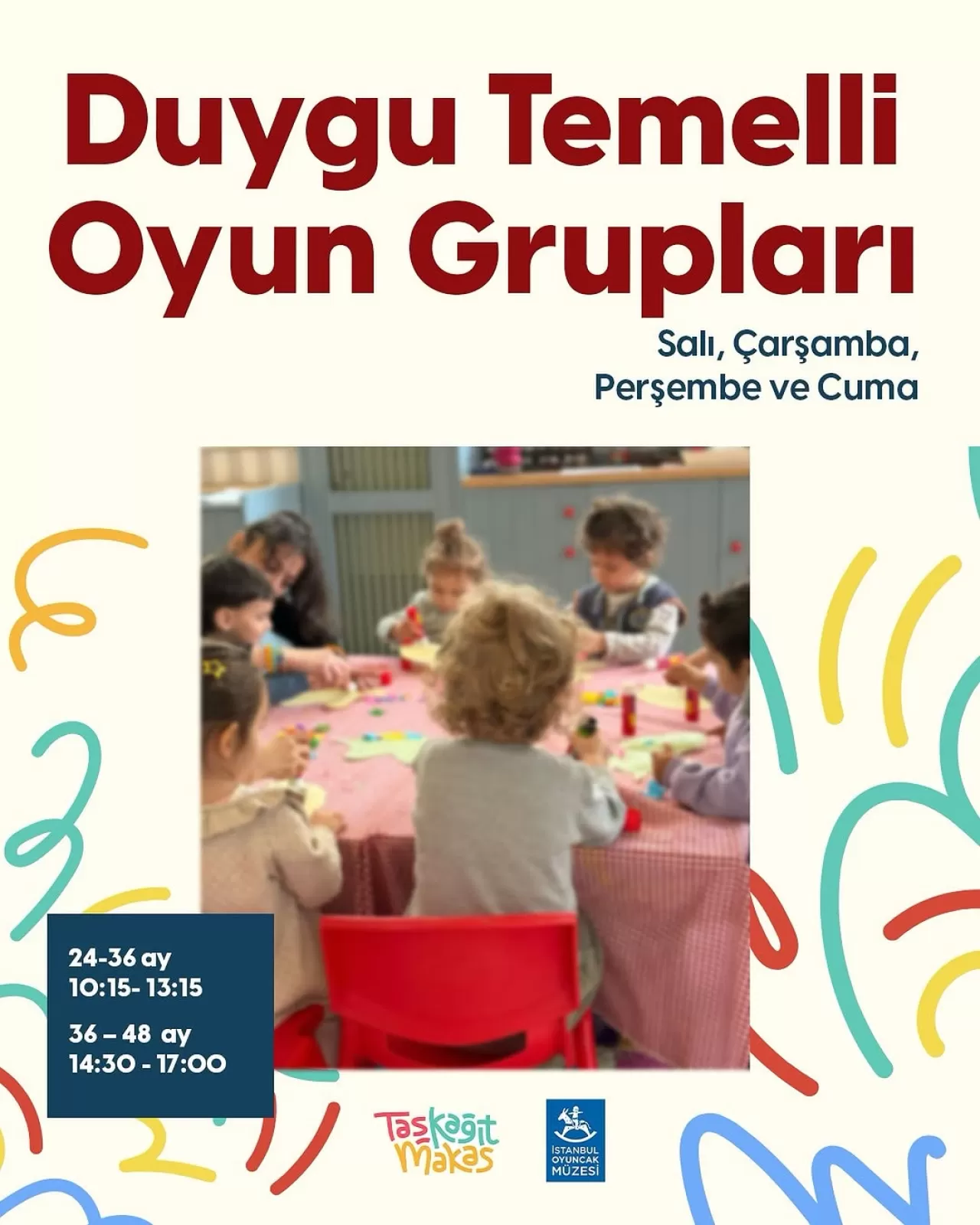 İstanbul Oyuncak Müzesi'nde Minikler İçin Duygu Temelli Oyun Grupları Başlıyor
