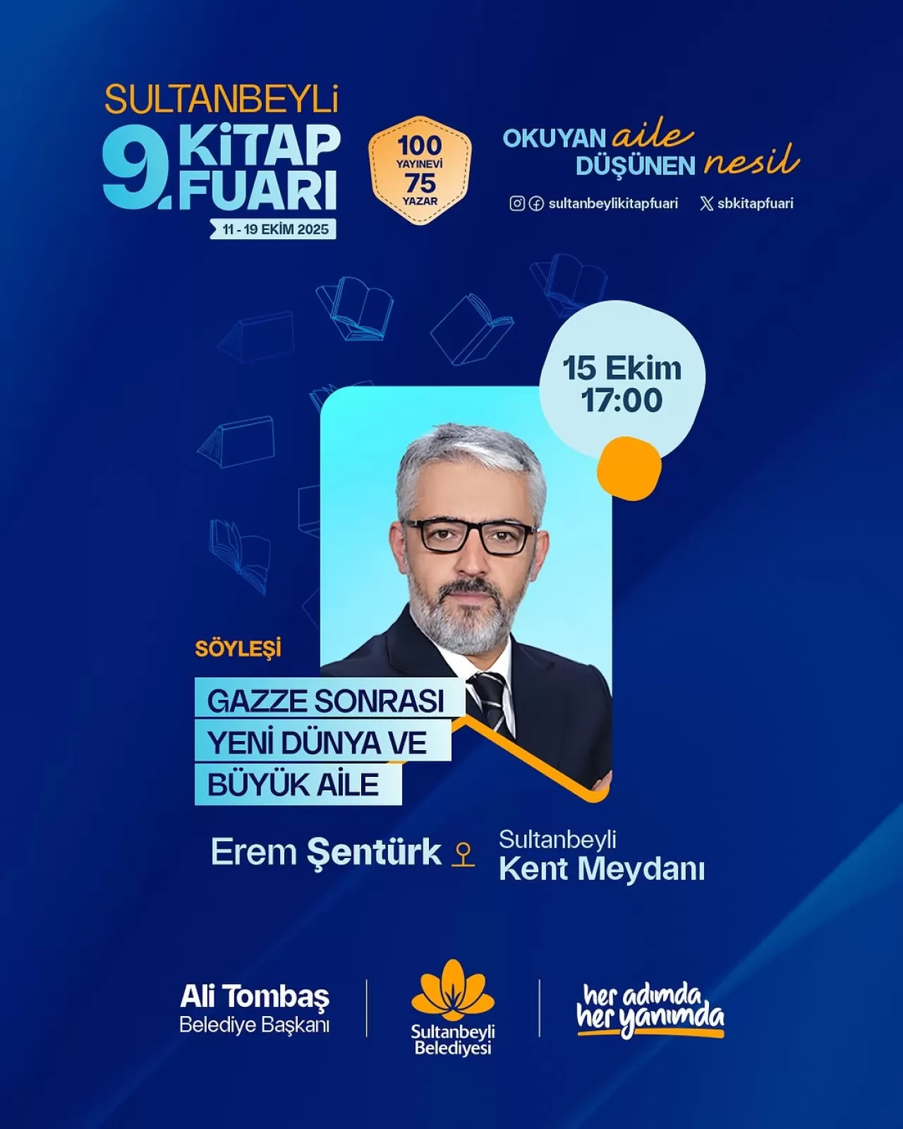 Erem Şentürk, Sultanbeyli 9. Kitap Fuarı'nda Okurlarıyla Buluşacak