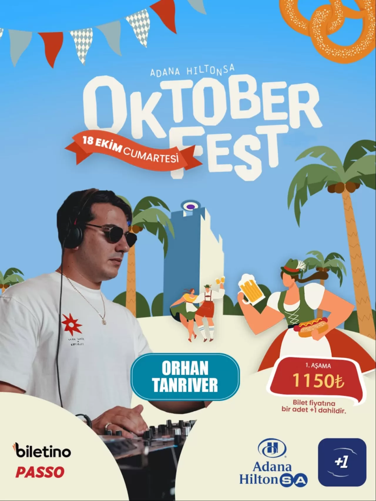 Adana HiltonSA'da Geleneksel Oktoberfest Heyecanı Başlıyor