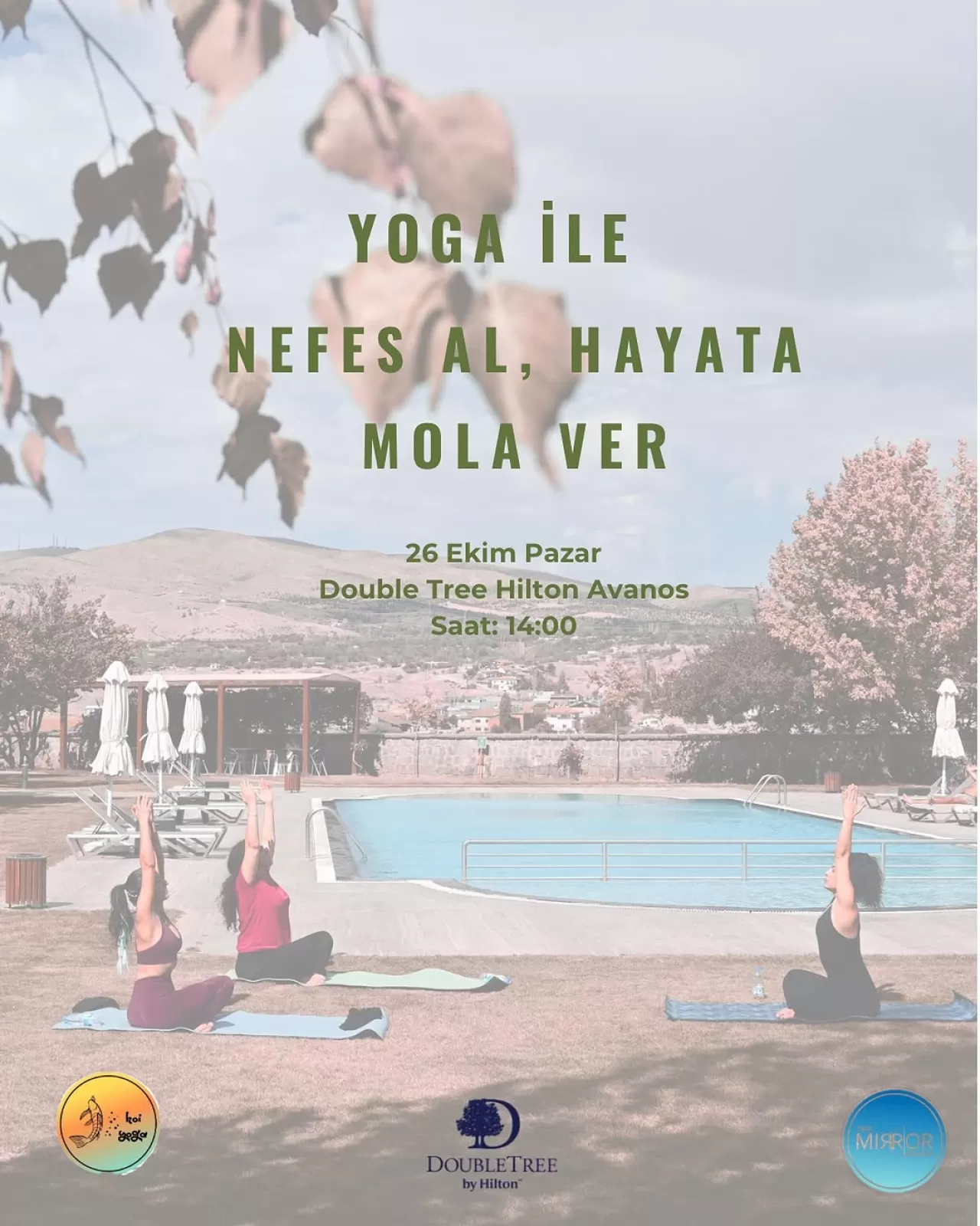 DoubleTree by Hilton Avanos-Cappadocia'da "Günlük Koşturmaca Molası" Etkinliği Düzenlenecek