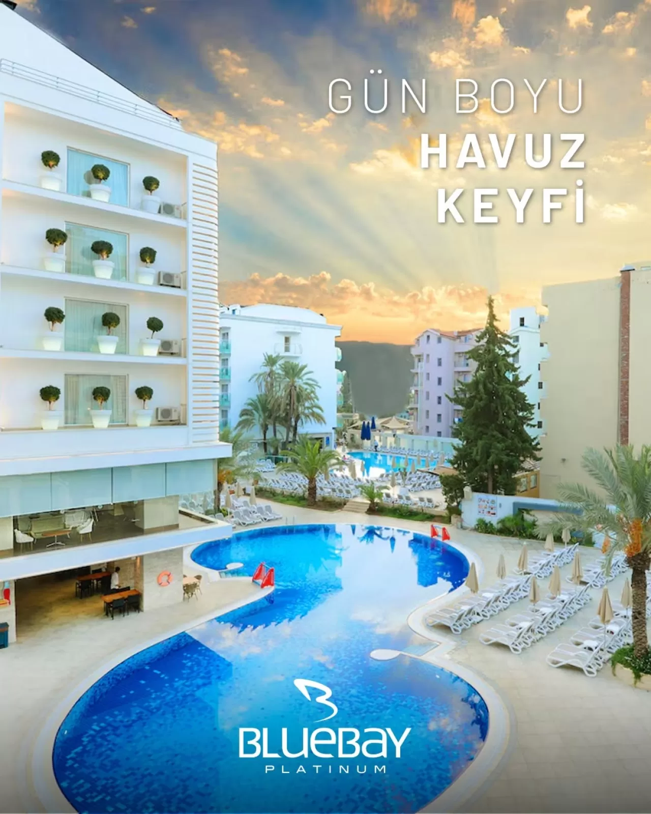 Marmaris'te Tatil Keyfi: Yorgunluğu Atmanın Adresi Blue Bay Platinum