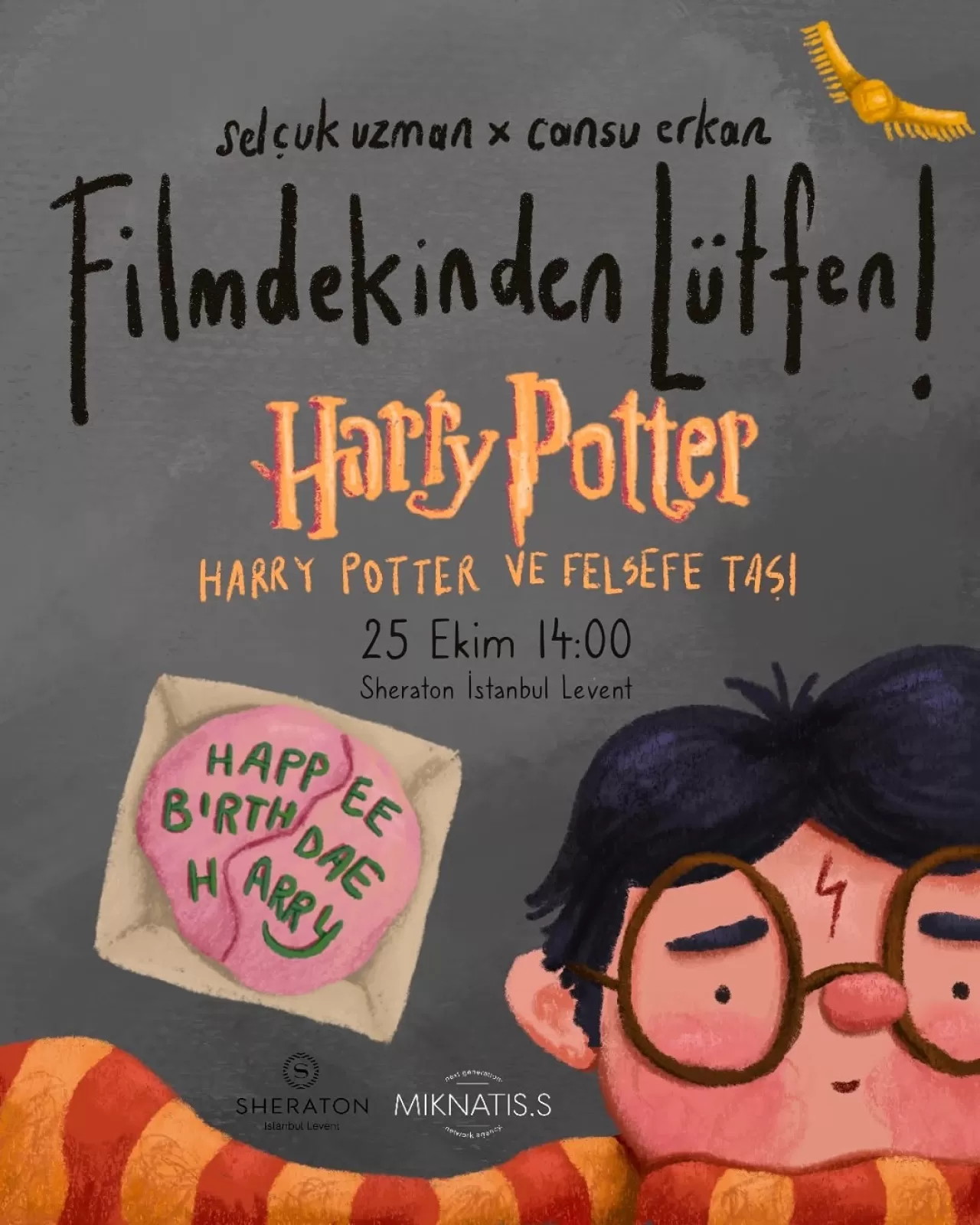 Sheraton İstanbul Levent'te Harry Potter Temalı Etkinlik Düzenlenecek