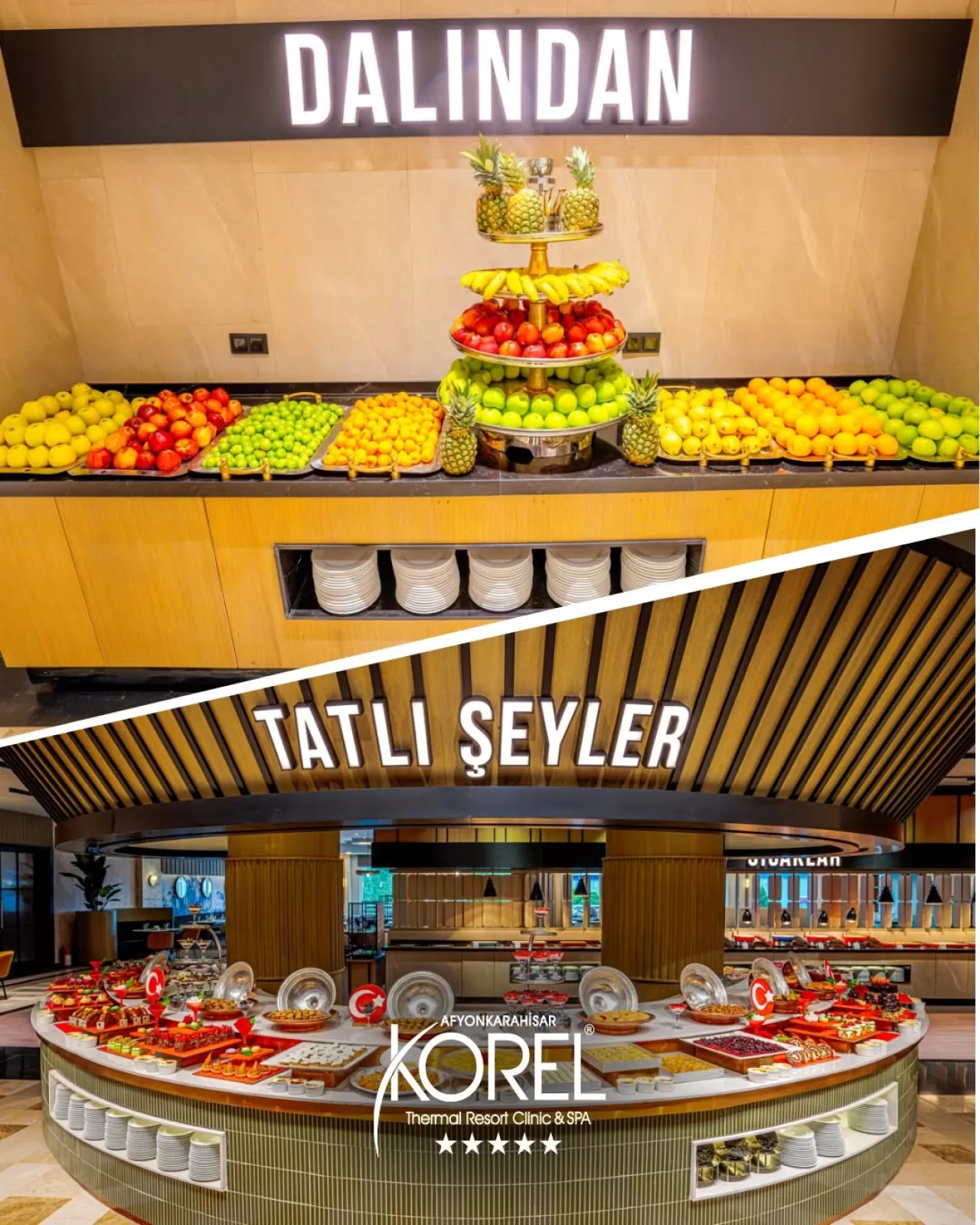 Korel Thermal Resort'ta Gastronomi ve Konfor Bir Arada
