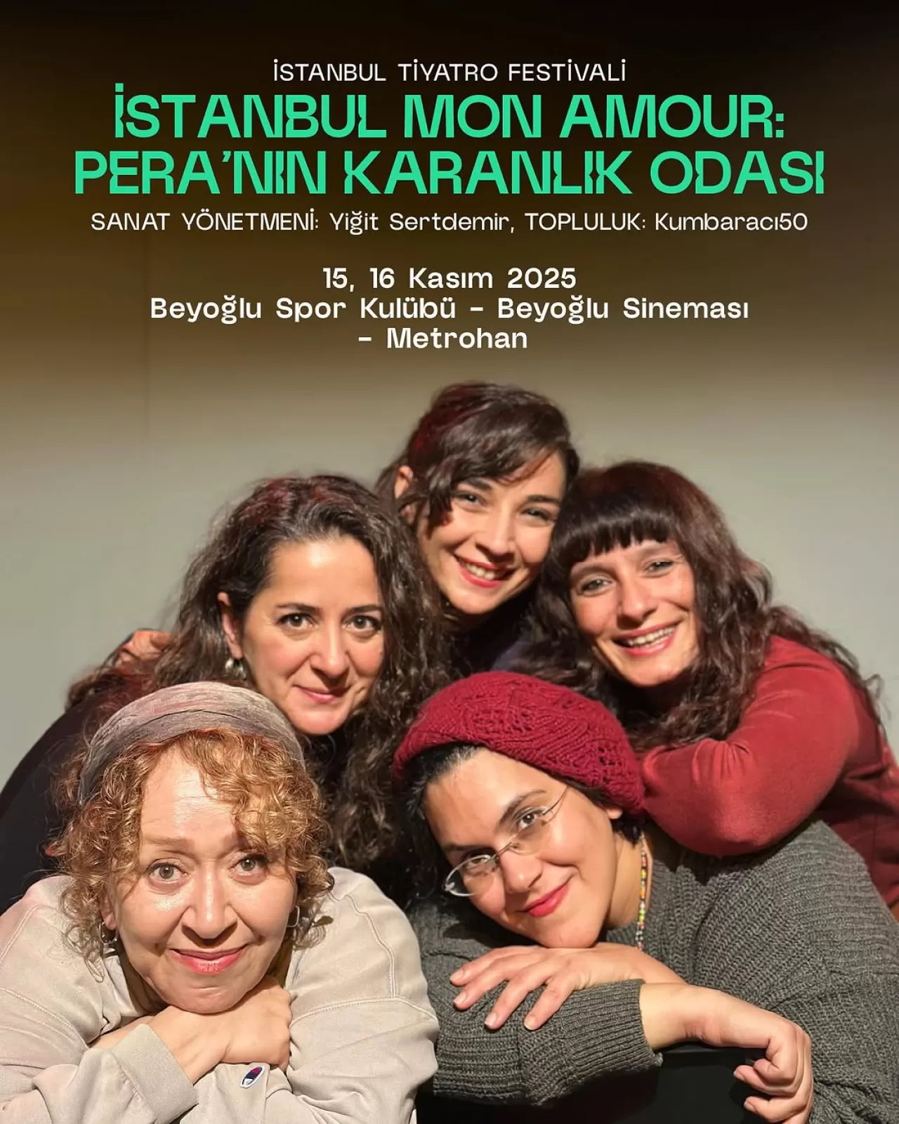 İstanbul Tiyatro Festivali'nde Mekâna Özgü Performanslar: Pera'nın Karanlık Odası