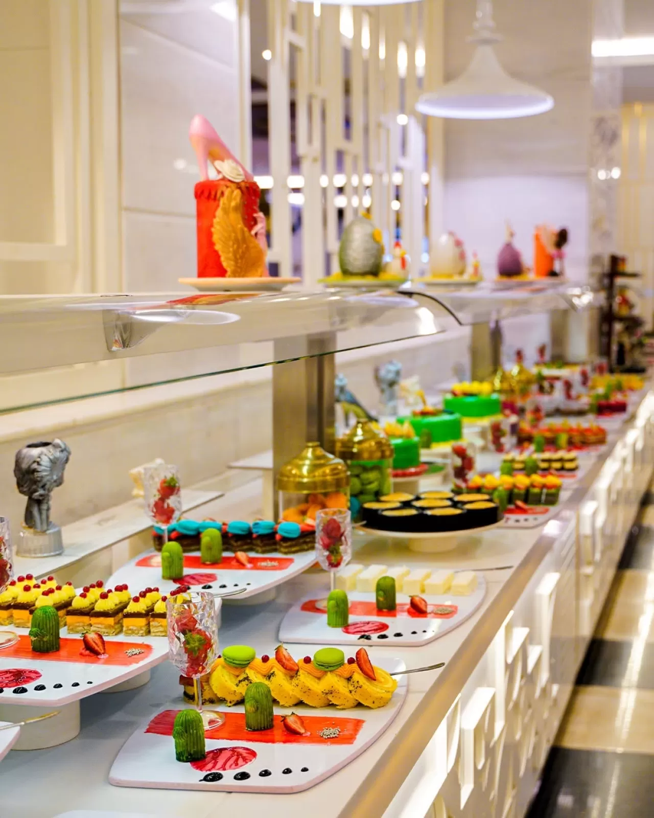 Diamond Premium Hotel'de Tatlılar Sanat Eserine Dönüşüyor