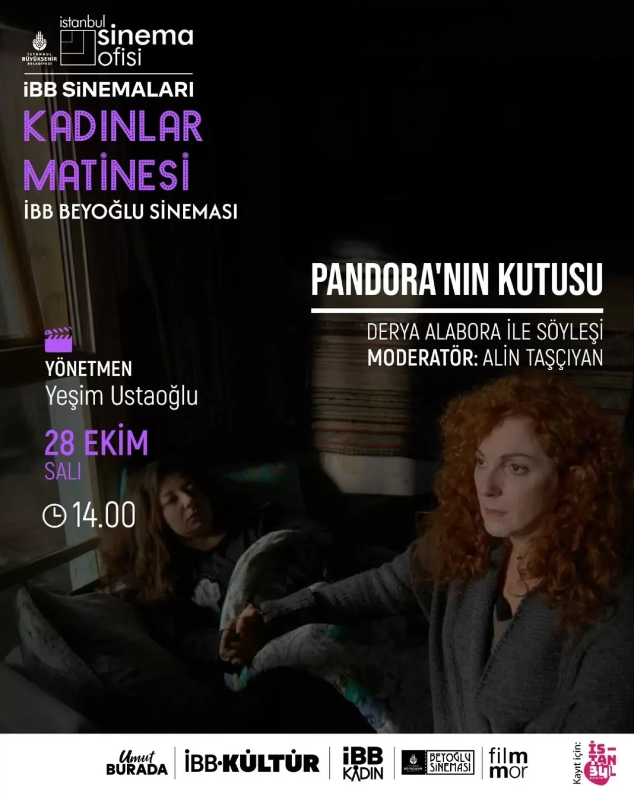 İstanbul'da Kadınlar Matinesi Başlıyor: "Pandora'nın Kutusu" Üç Farklı Mekanda Gösterilecek