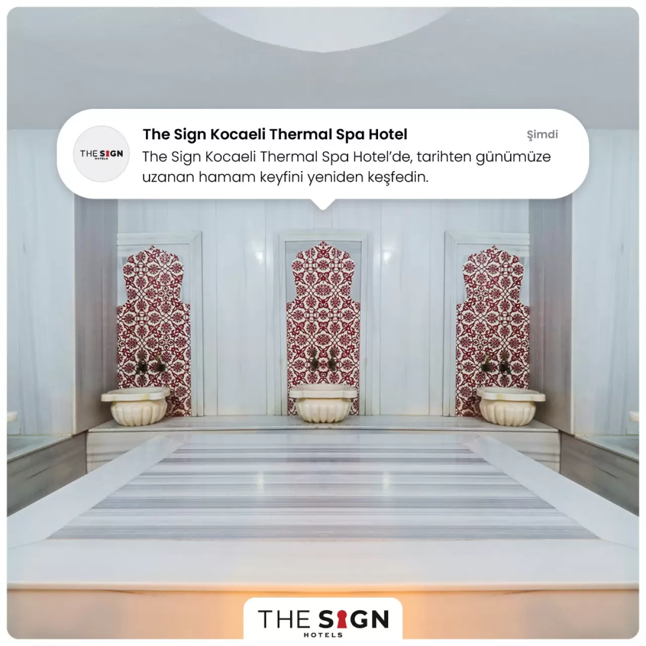 The Sign Kocaeli Thermal Spa Hotel'de Tarihi Hamam Kültürü ve Termal Şifa